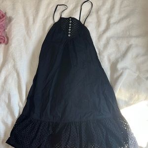 Free people back eyelet dress